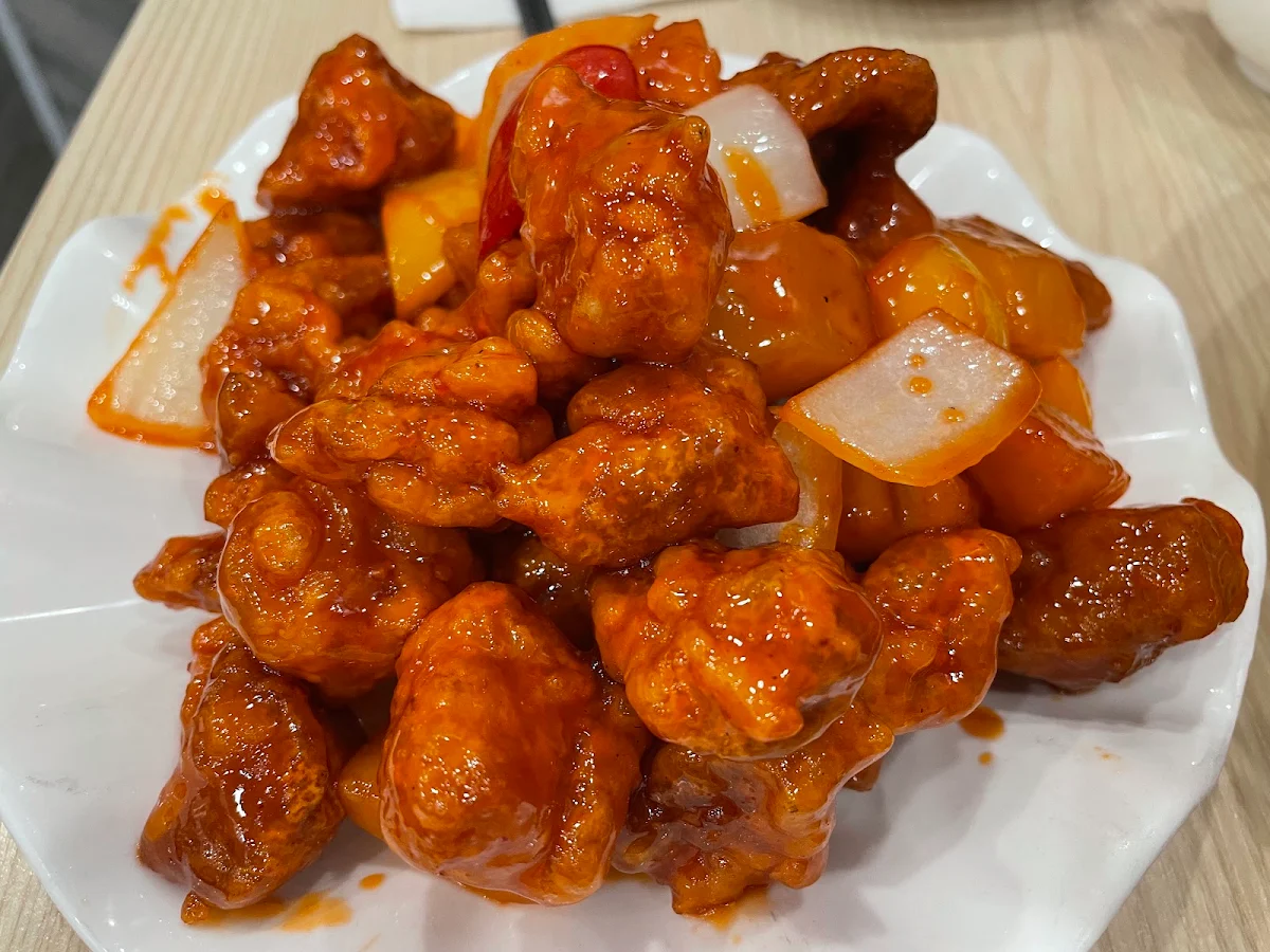 sweet sour pork 招牌咕噜肉, Fancy Kitchen 潮媽小炒